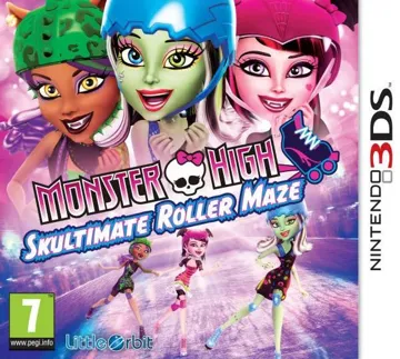 Monster High - Skultimate Roller Maze(USA) box cover front